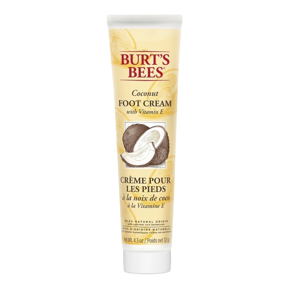 BURT’S BEES COCONUT FOOT CREAM 121G - BRAND NEW